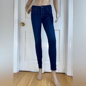 Abecrombie & Fitch New York Perfect Stretch Skinny Blue Jeans Sz 4